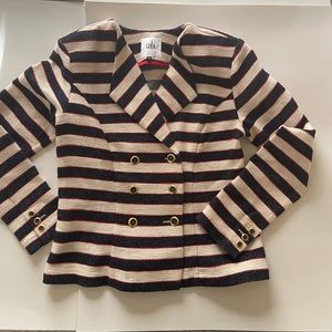 CAbi Striped Cruise Jacket - Love Carol Collection